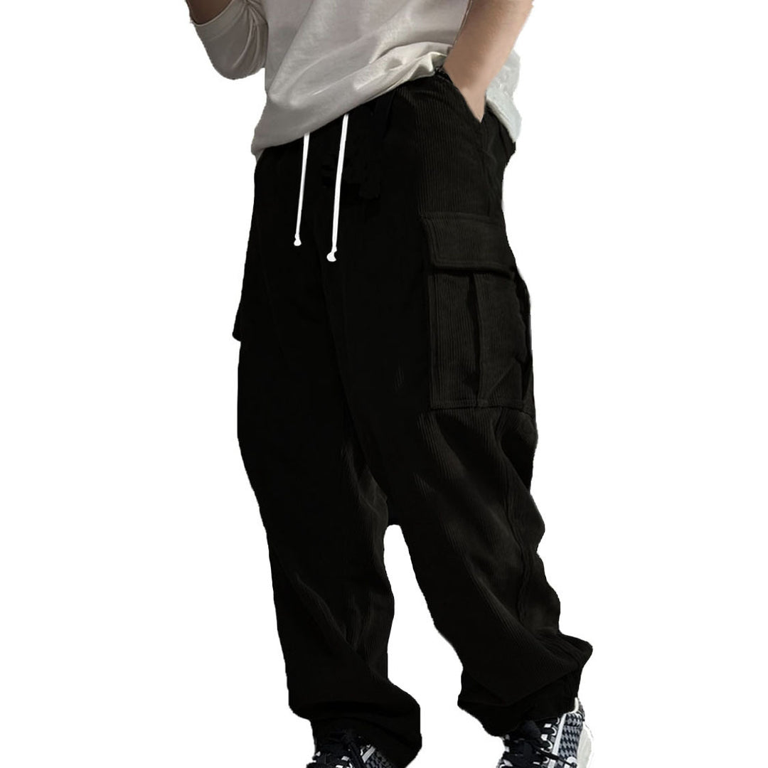 Herren Cargohose mit lockerer Passform und vielseitigen Seitentaschen Drune