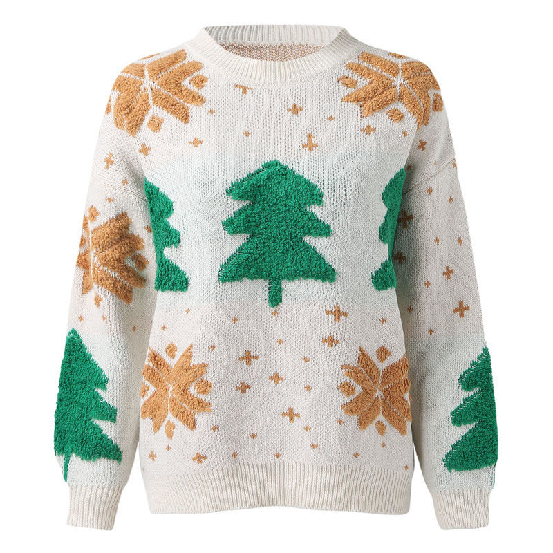 Damen kuscheliger winterlicher Pullover Drune