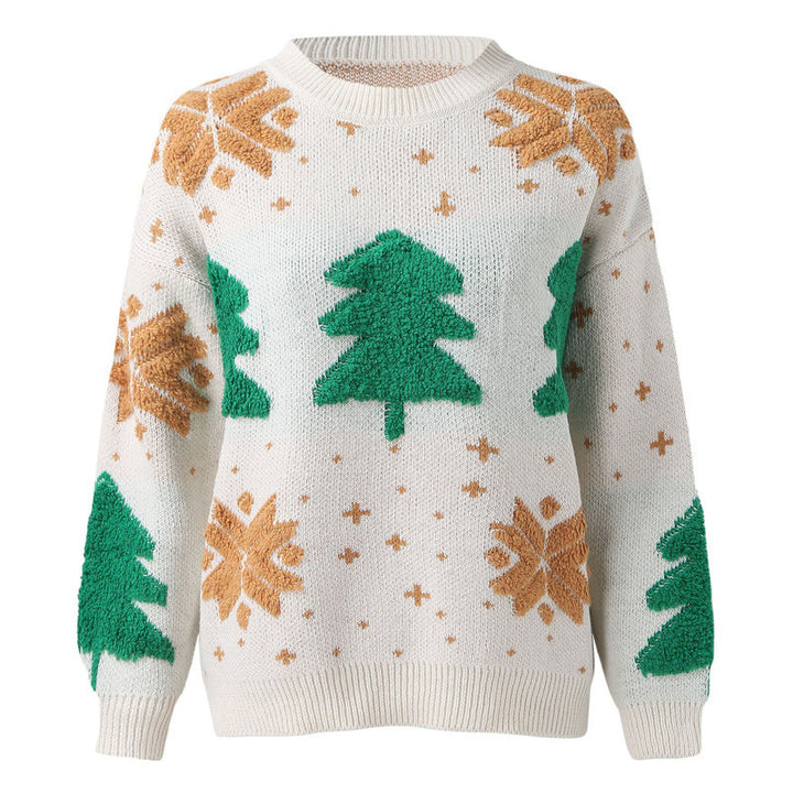 Damen kuscheliger winterlicher Pullover Drune