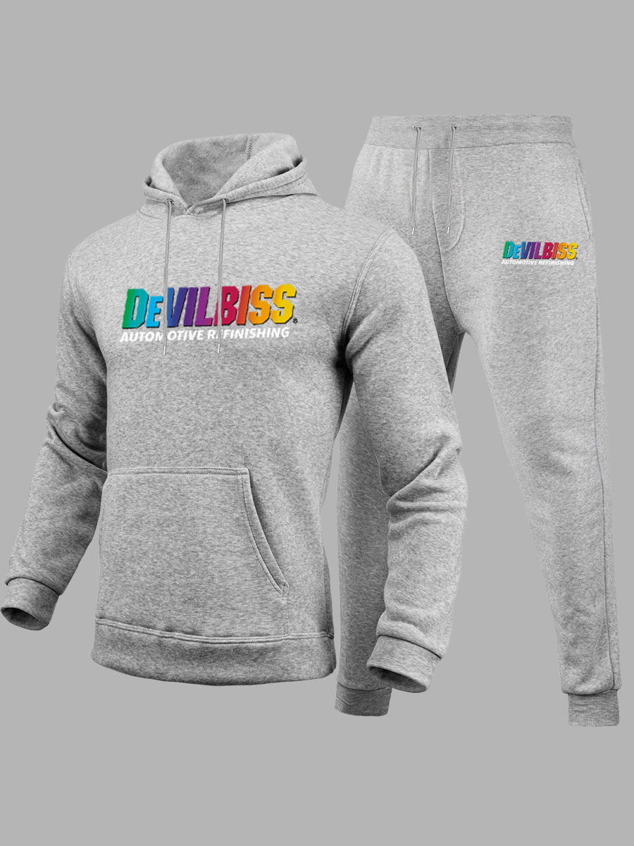 Damen Sportliches Hoodie und Jogginghose Set aus weichem Fleece Drune