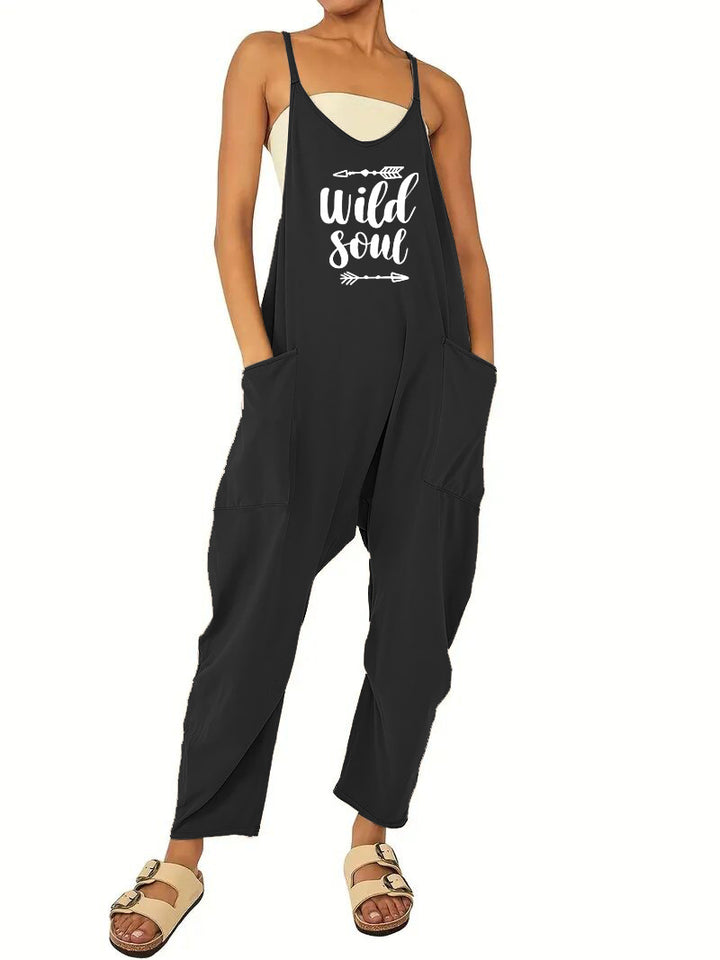 Damen Jumpsuit mit lässigem Schnitt und praktischen Taschen Drune