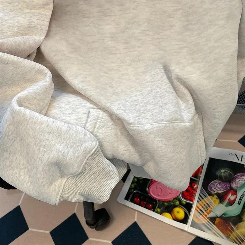 Damen gemütlicher Oversized Kapuzenpullover Drune