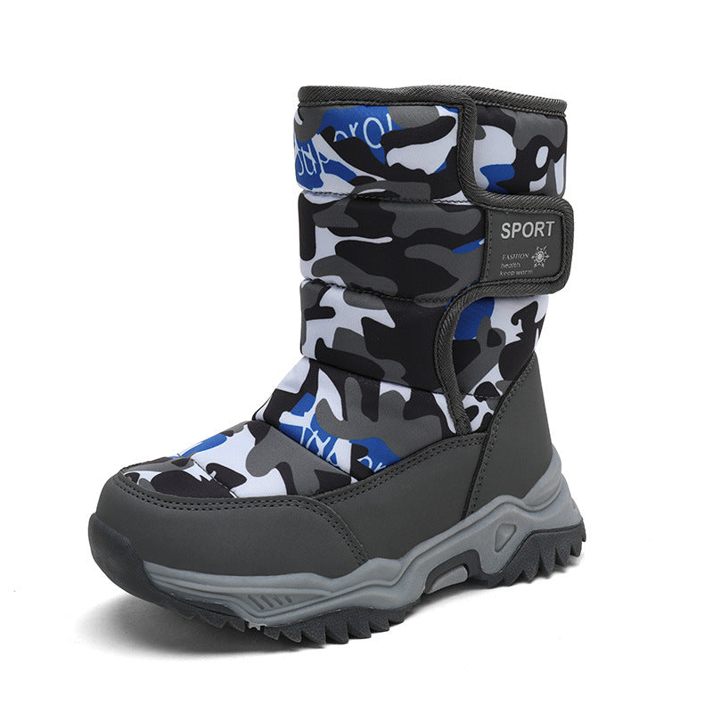 Damen warme und gefütterte Winterstiefel Drune