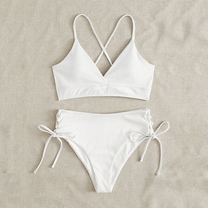 Damen Bikini-Set mit raffiniertem Schnürdetail Drune