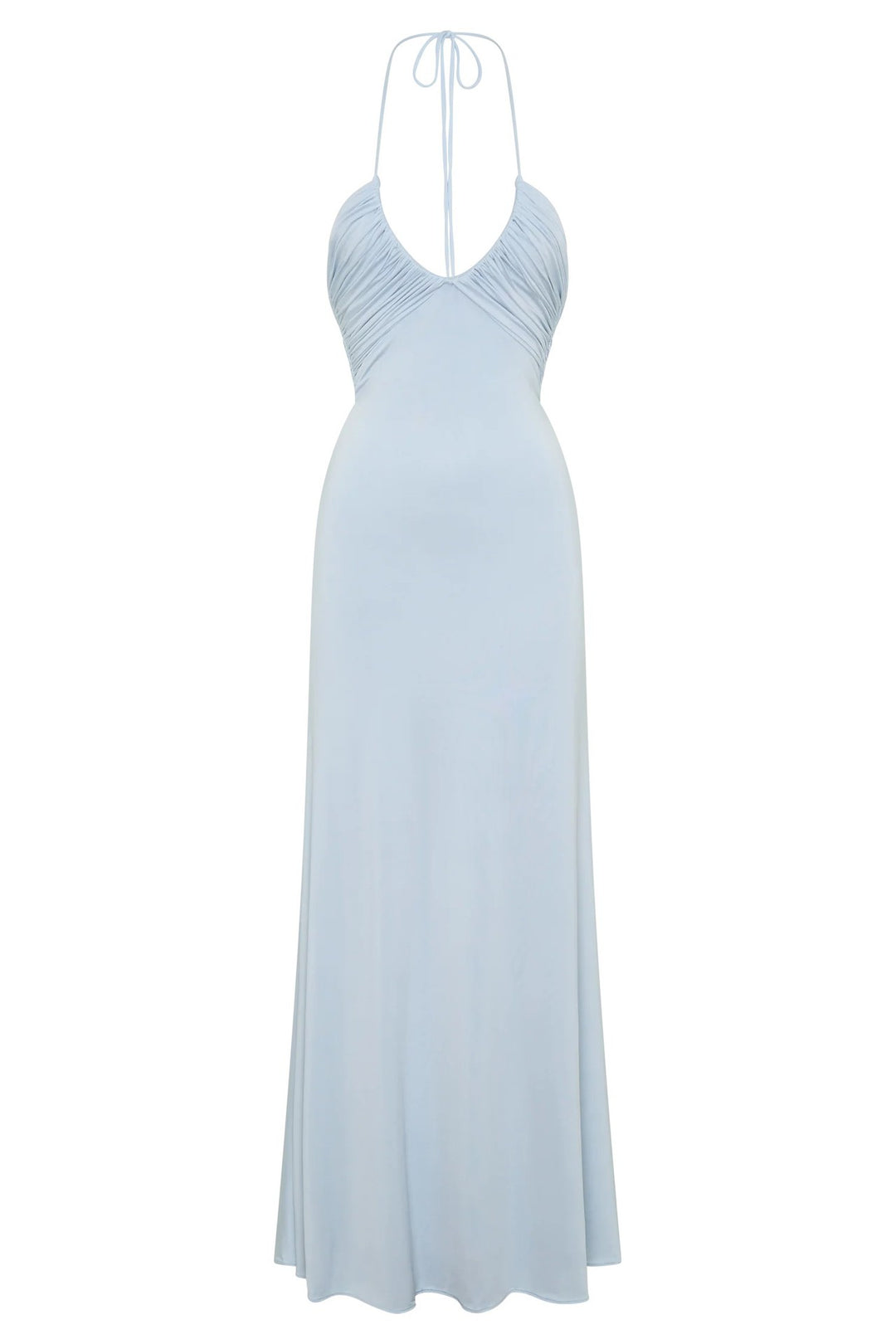 Damen Maxikleid mit raffinierter Drapierung Drune