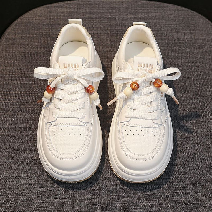 Damen Chunky Plattform-Sneaker mit einzigartigem Schnürsystem Drune