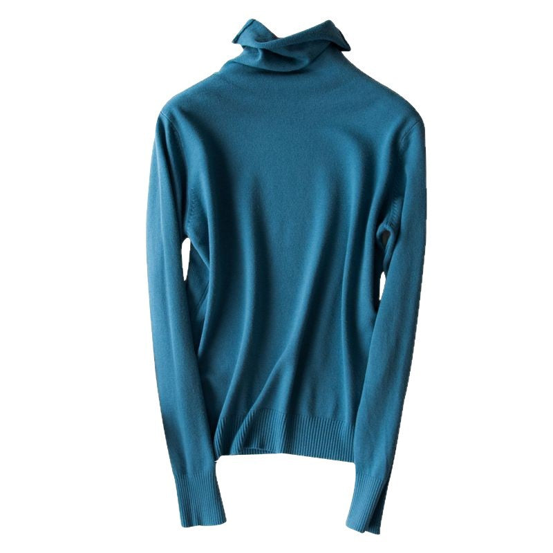 Damen Hochwertiger Rollkragenpullover Drune