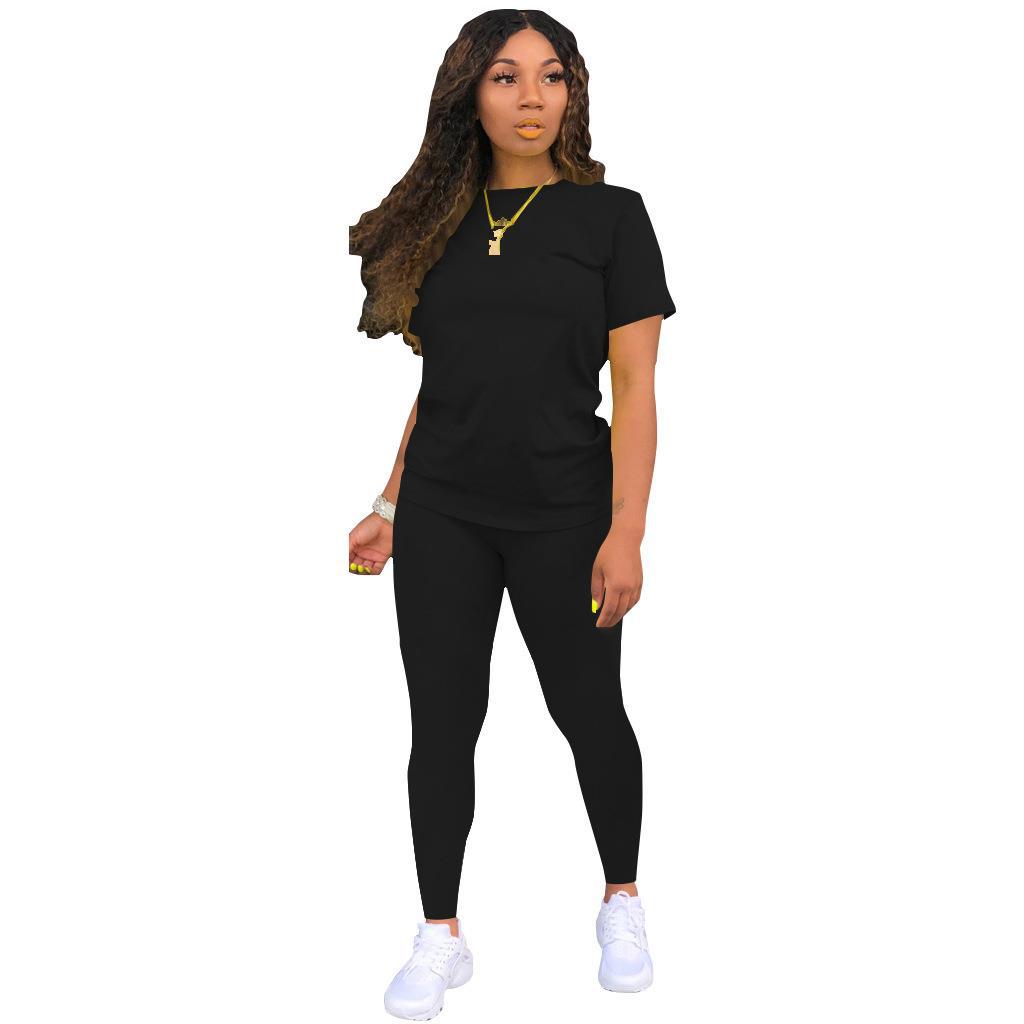 Damen Sportset mit T-Shirt und Leggings Drune
