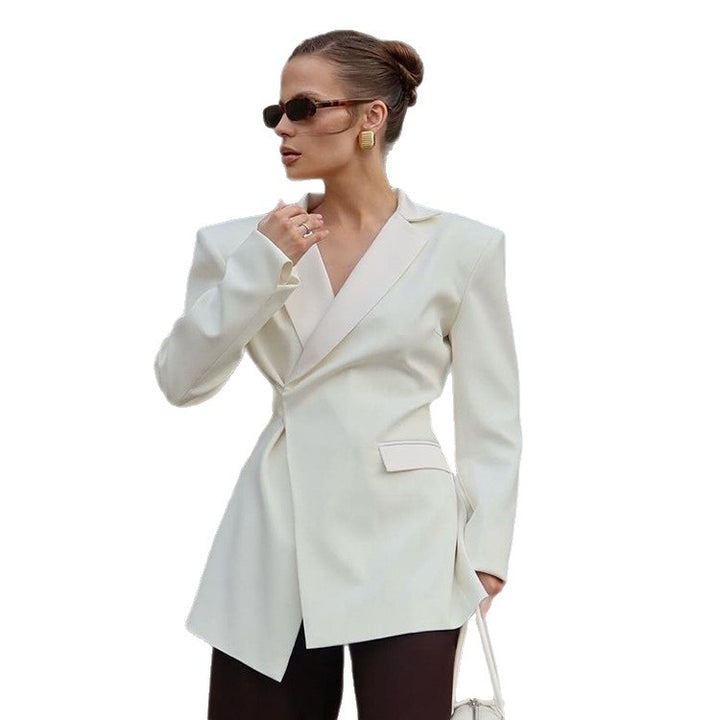 Damen Elegante taillierte Blazerjacke Drune