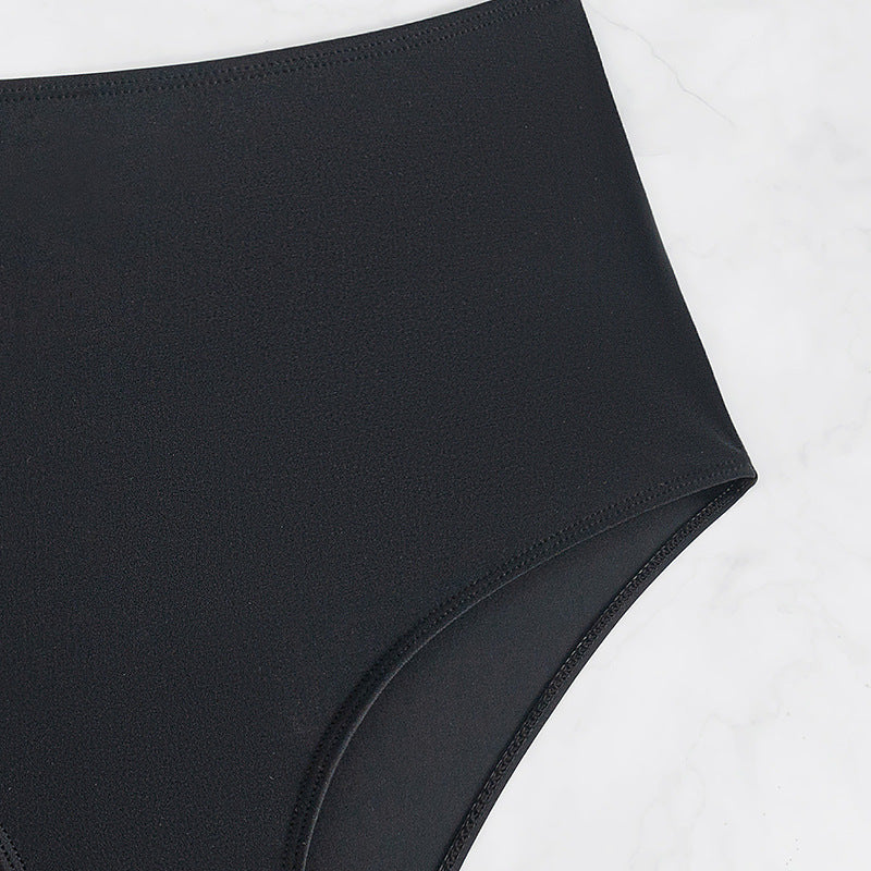 Damen Hochtaillierte Badeshort Drune