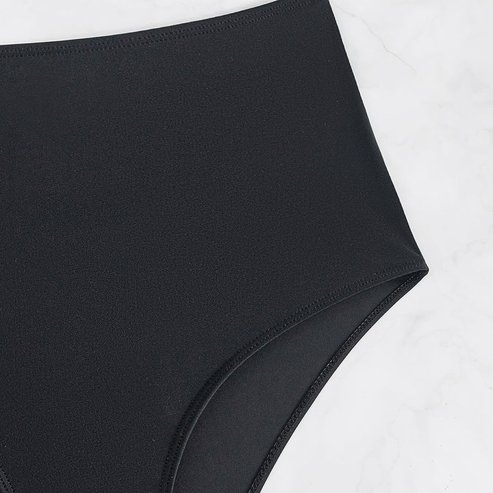 Damen Hochtaillierte Badeshort Drune