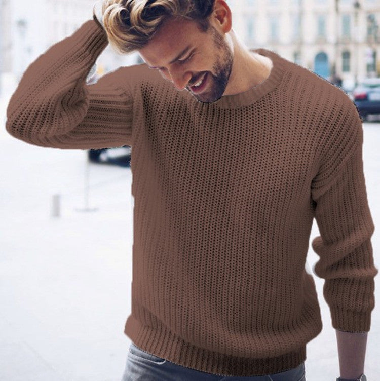 Herren lässiger Strickpullover Drune