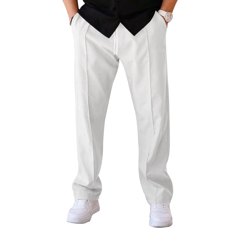 Herren Bequeme Sweatpants mit eleganter Optik und seitlichen Eingrifftaschen Drune