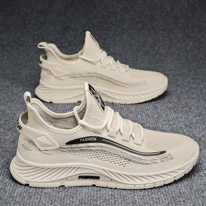 Damen Atmungsaktive Freizeitsneaker mit flexiblem Obermaterial und rutschfester Sohle Drune