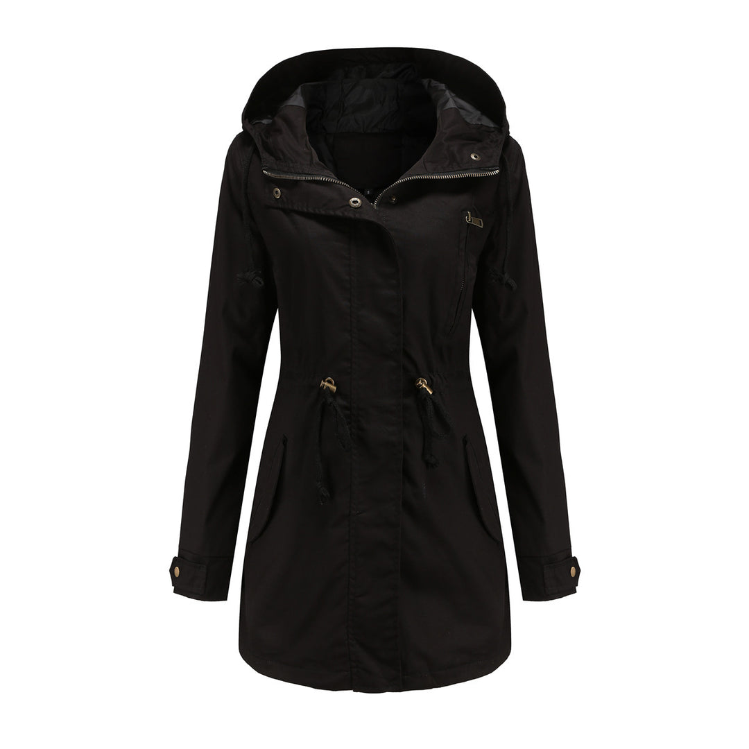 Damen Funktionsjacke mit verstellbarem Bund und Reißverschluss Drune