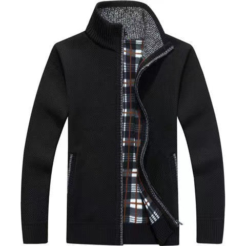 Drune | Herren Full-Zip Strickjacke