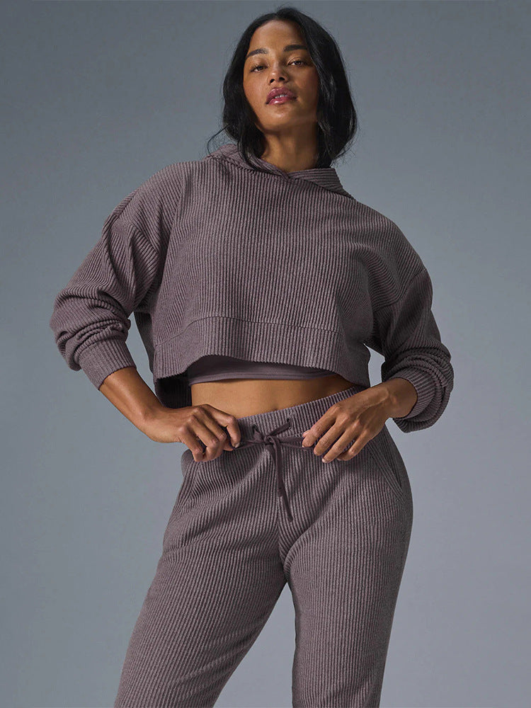 Damen lässiger und leichtgewichtiger Sweat-Anzug Drune