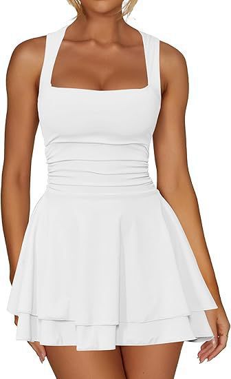 Feminines Ausgestelltes Schwimmdress Drune