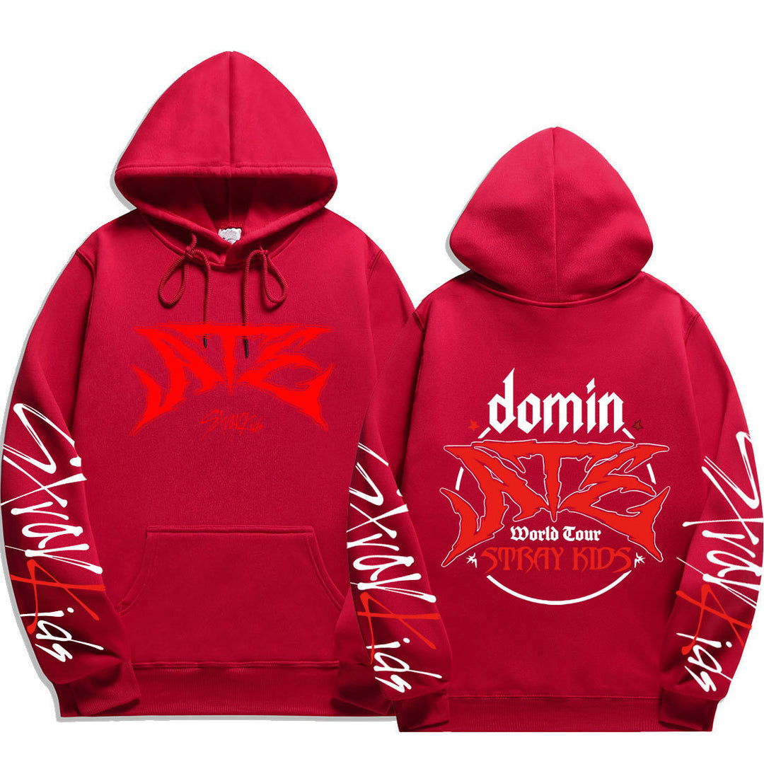 Damen Kapuzenpullover mit auffälligem grafischen Design Drune