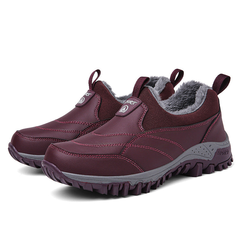 Damen Komfortable Winter Sneaker mit rutschfester Sohle und isoliertem Futter Drune