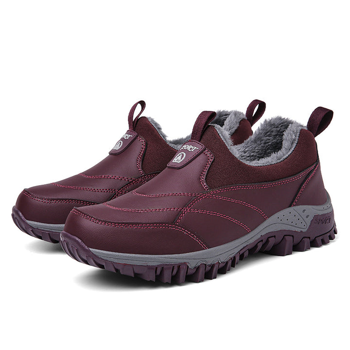 Damen Komfortable Winter Sneaker mit rutschfester Sohle und isoliertem Futter Drune