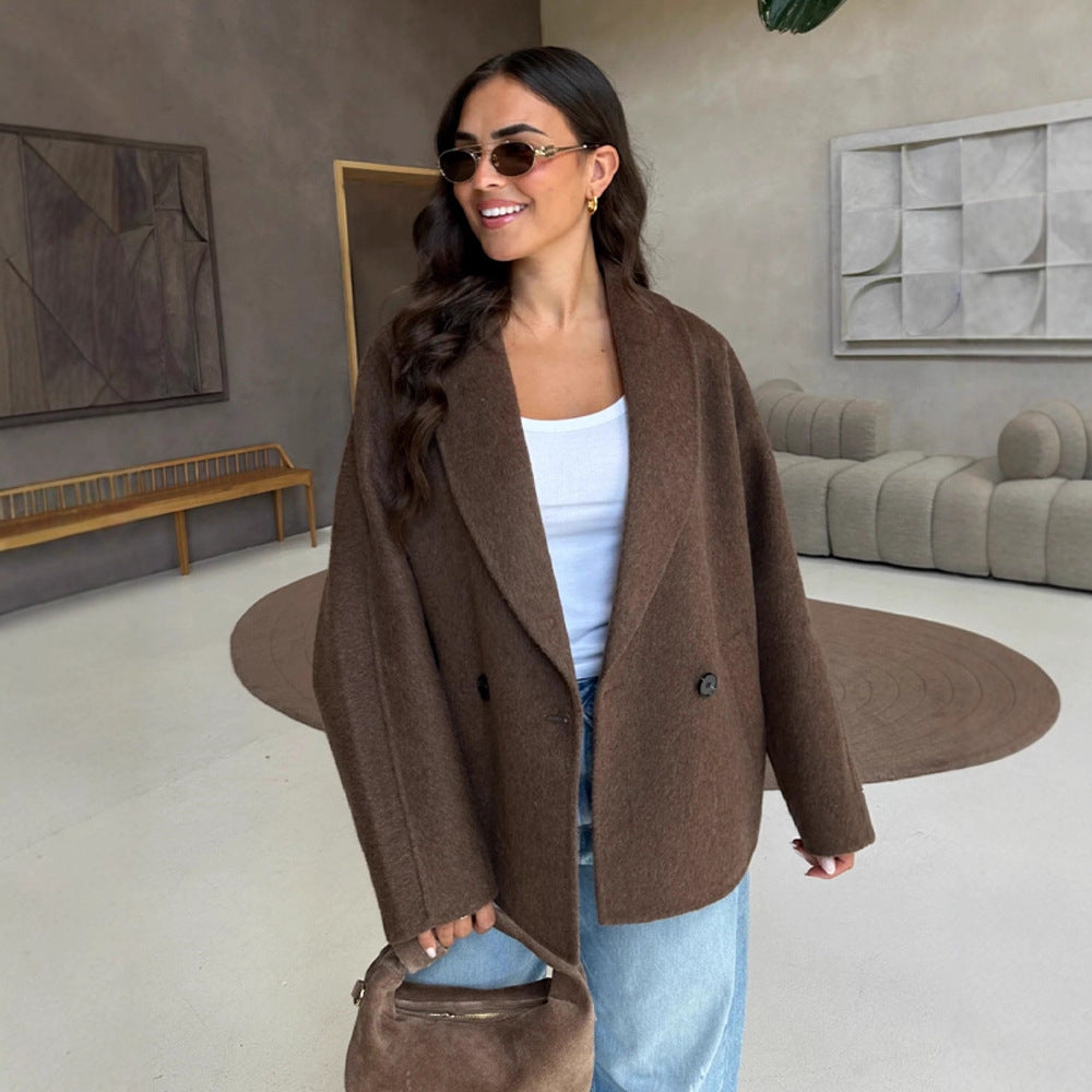 Damen eleganter Oversized Blazer Drune