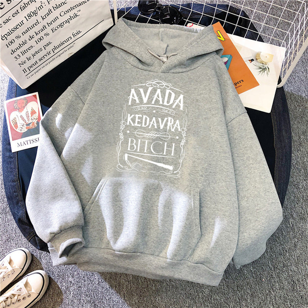 Damen Kapuzenpullover mit kreativen Grafikdesign Drune