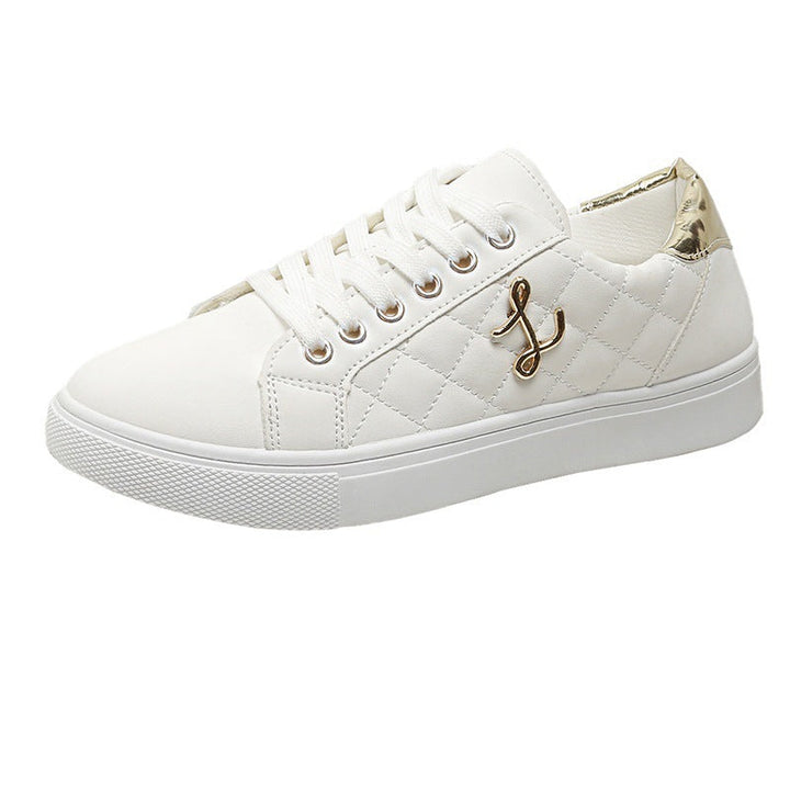 Damen modische Sneakers mit quiltetem Muster und eleganten Details Drune
