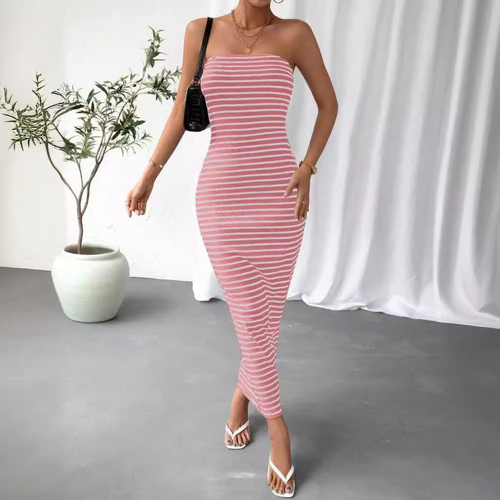 Damen Maxikleid im trendigen Streifenlook Drune
