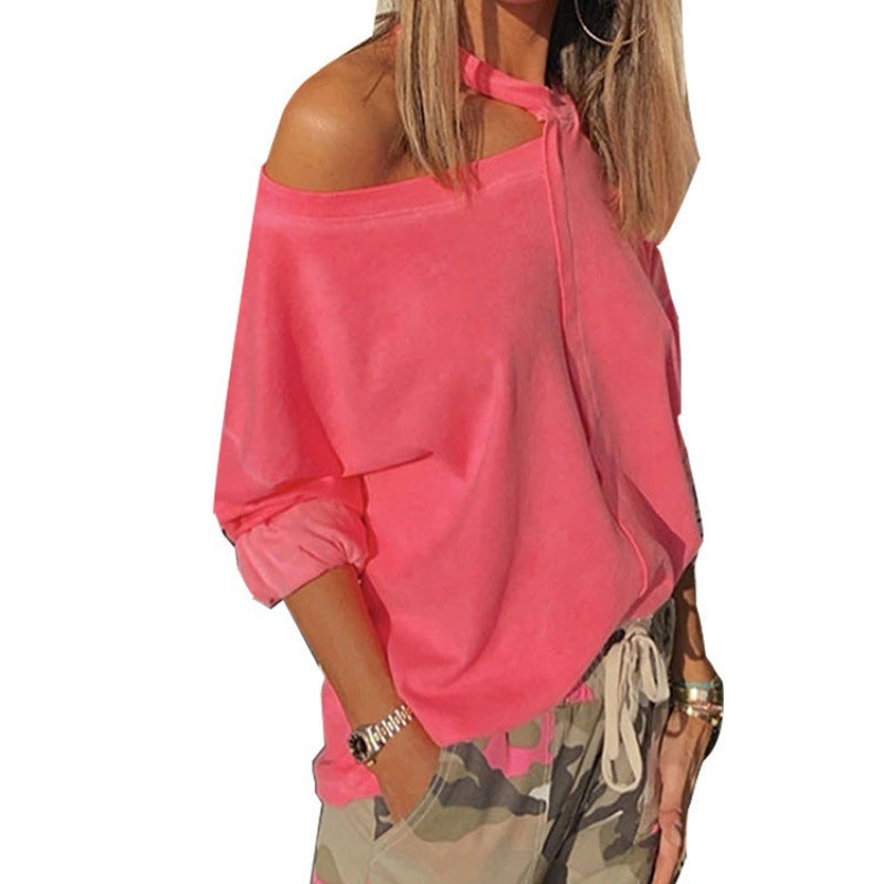 Damen Oversized Freizeitbluse Drune
