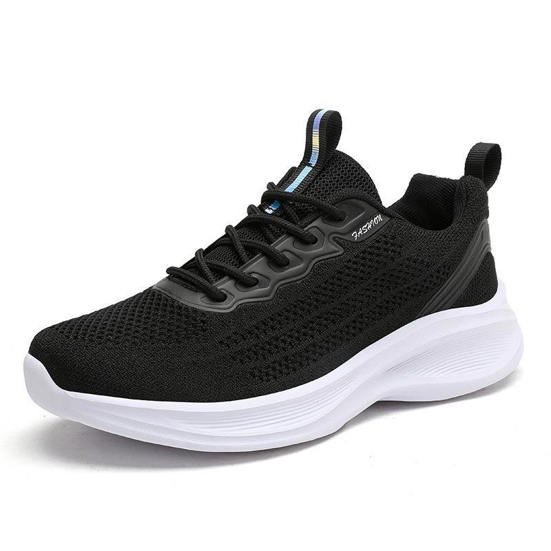 Unisex nan nahtloser Strick-Performance-Sneaker mit gepolsterter Wellen-Zwischensohle Drune