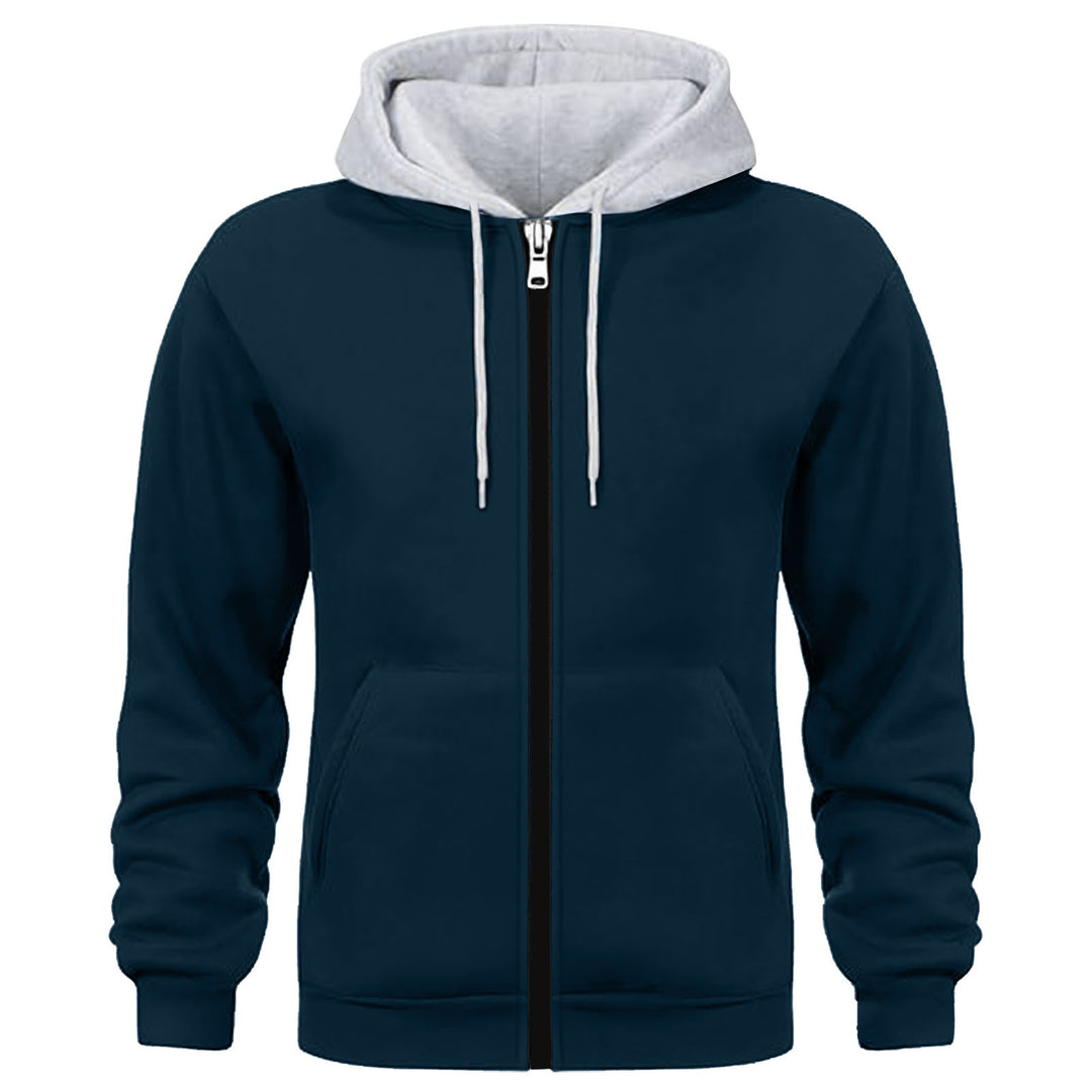 Herren Kapuzenjacke mit doppellagigem Material Drune