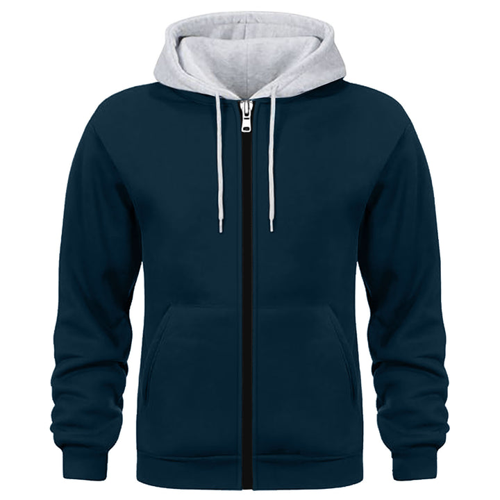 Herren Kapuzenjacke mit doppellagigem Material Drune