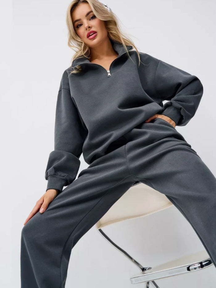 Damen Relaxed-Fit Trainingsanzug Drune