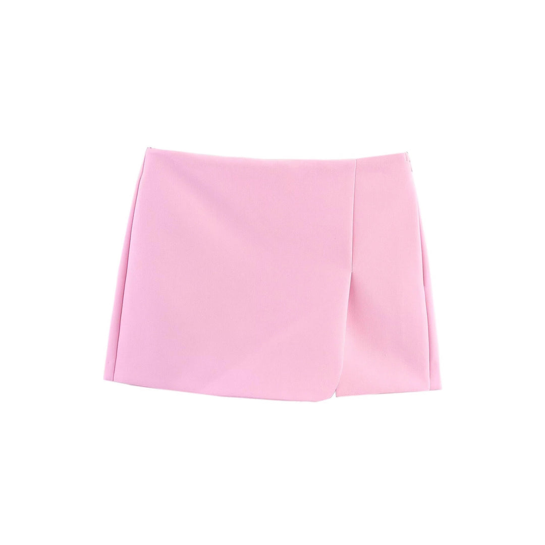 Damen Minirock mit exklusivem Schnitt und eleganter Drapierung Drune