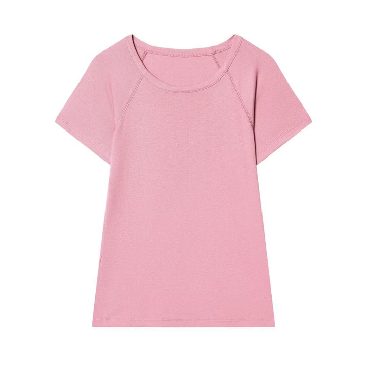 Damen komfortables Basic T-Shirt Drune