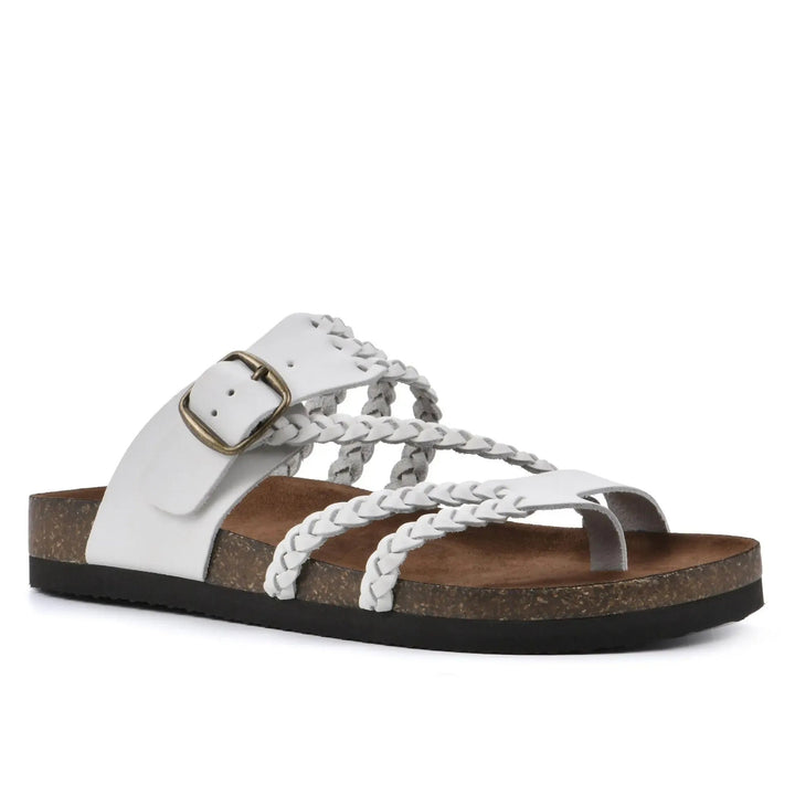 Damen Riemchen-Sandalen mit verstellbarem Schnallenverschluss und anatomischer Fußbettung Drune