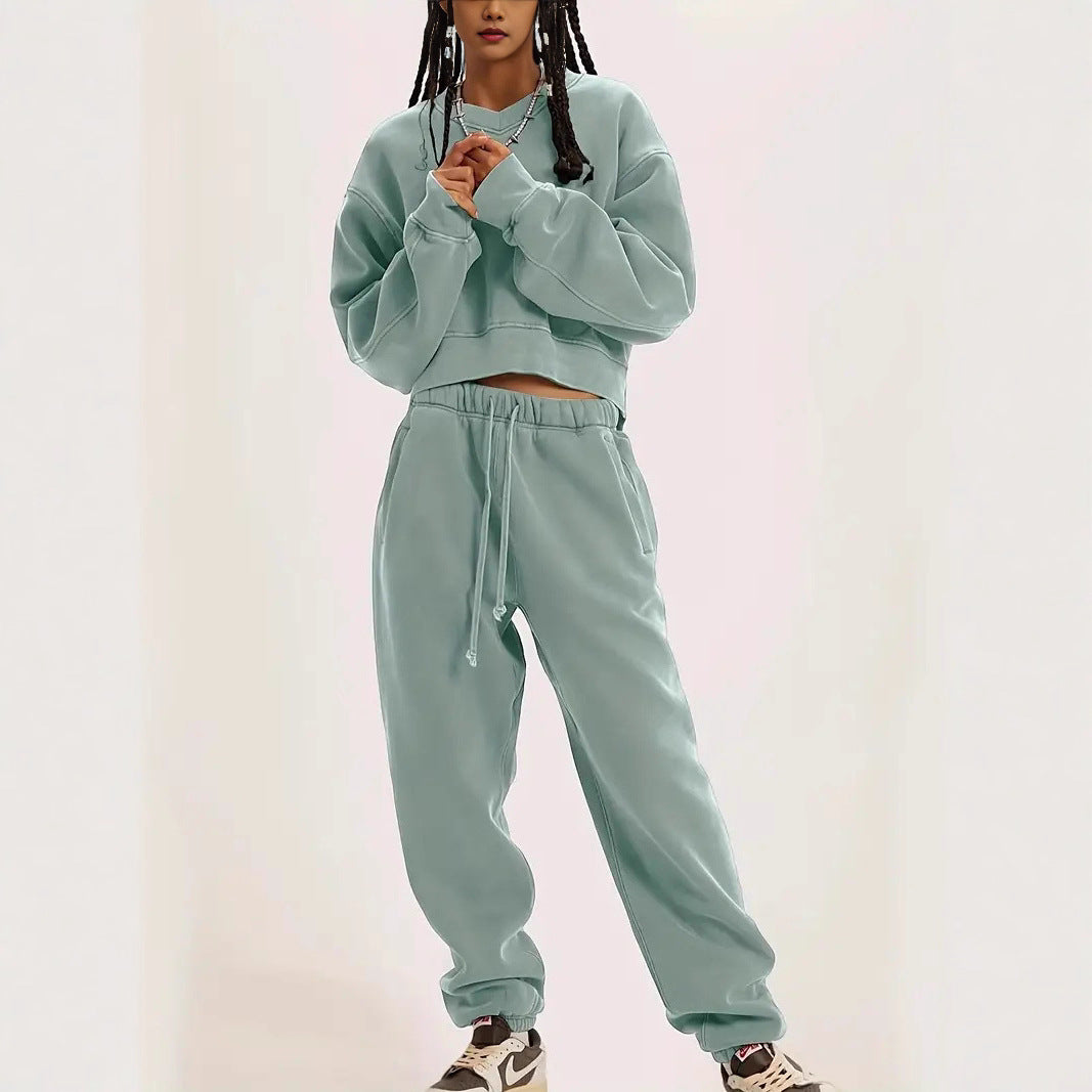 Damen lässiger Oversized-Sweatshirt Drune