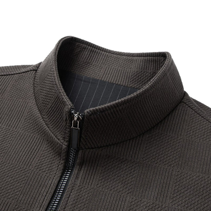Herren lässige Übergangsjacke mit strukuriertem Design und praktischen Taschen Drune