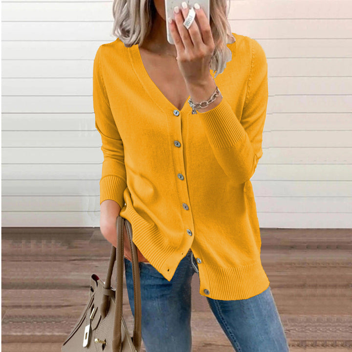 Drune | Knopf Strick Cardigan Pullover