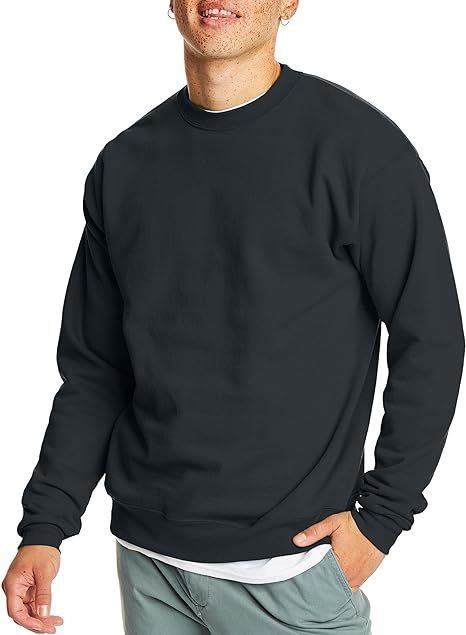 Herren Freizeitpullover mit Rundhalsausschnitt und lockerer Passform Drune