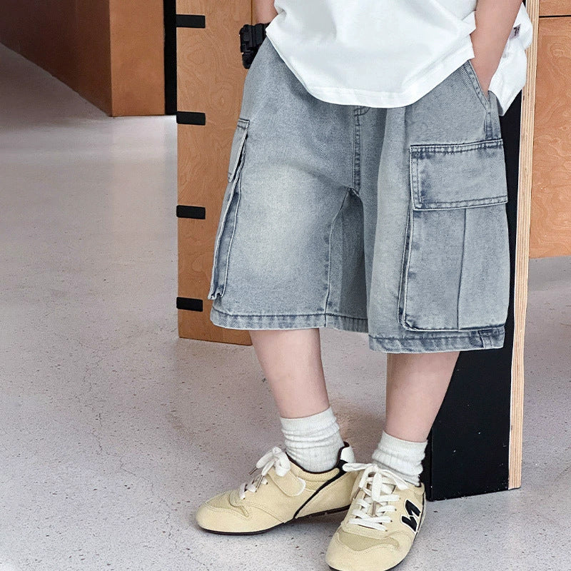 Jungen Cargo-Shorts mit praktischen Taschen Drune
