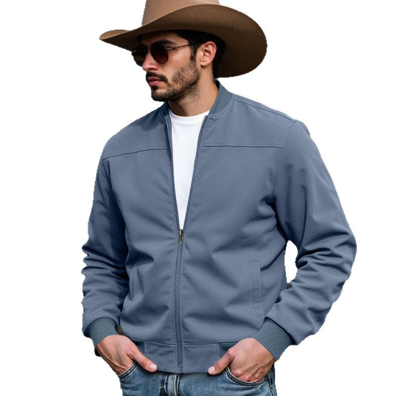 Herren Flugjacke aus hochwertigem Wildleder Drune