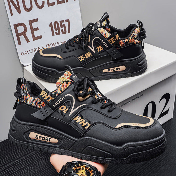 Damen Sportliche Sneakers mit modischem Profil und atmungsaktivem Mesh-Einsatz Drune