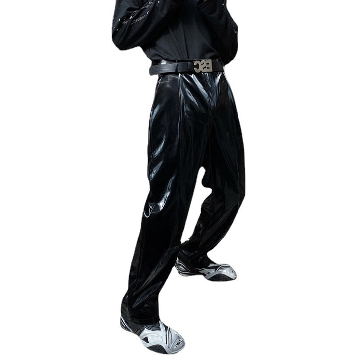 Herren Hochwertige und stylische Lackhose Drune