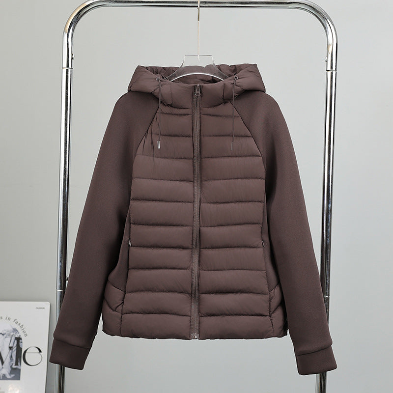 Damen Isolierte Steppjacke mit Kapuze und sportlichem Schnitt Drune