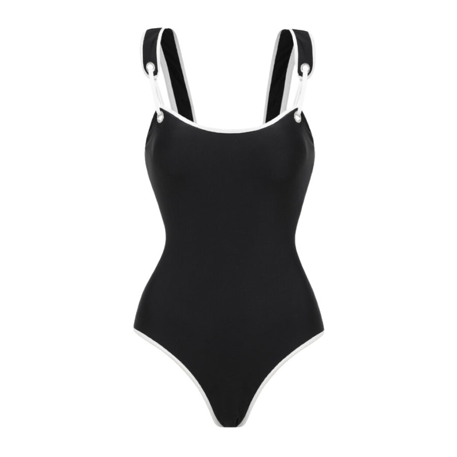 Damen Hochwertiger Einteiler Badeanzug mit sportlichem Design Drune