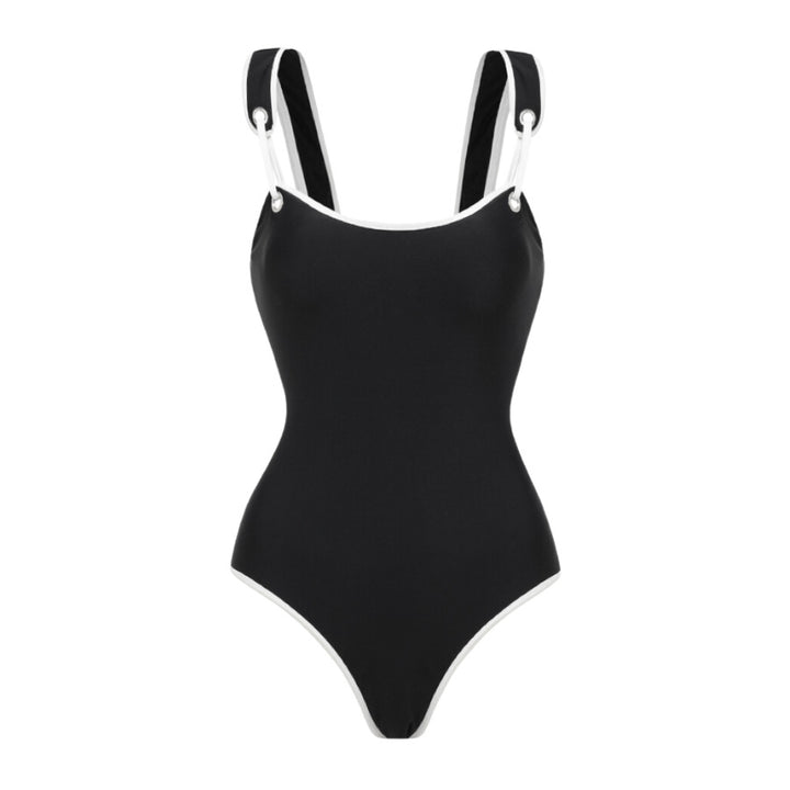 Damen Hochwertiger Einteiler Badeanzug mit sportlichem Design Drune