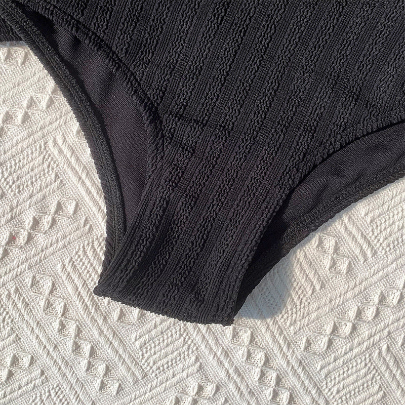 Damen Sport-Bikini Set mit verstellbaren Trägern und hohem Beinausschnitt Drune