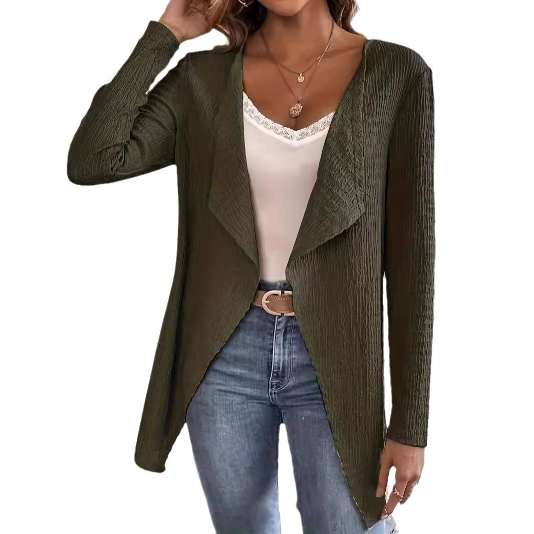 Damen Stilvolle und bequeme Longjacke Drune